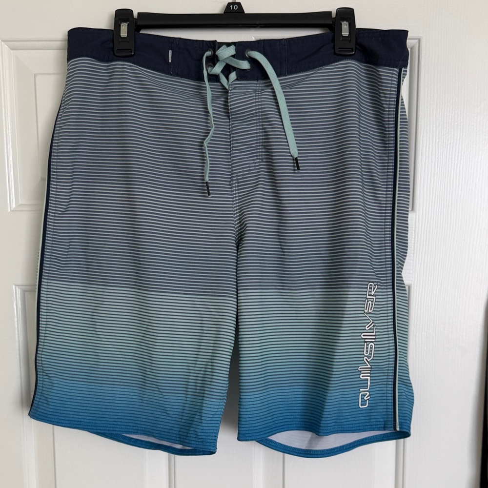 Quiksilver Men's Gradient Blue Board Shorts